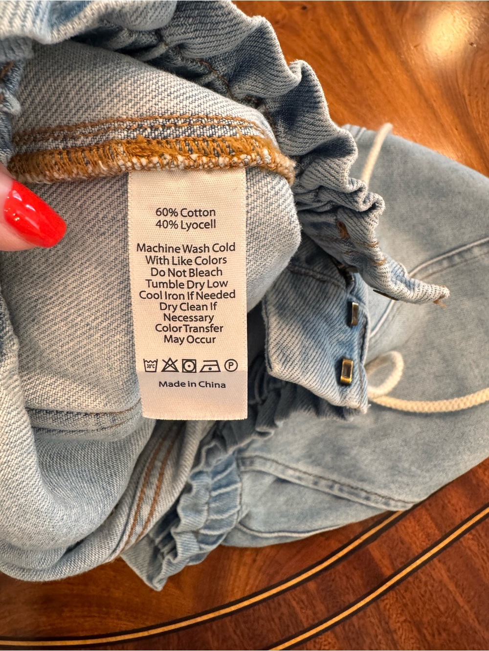 Marea Denim Short - Picture 5 of 5